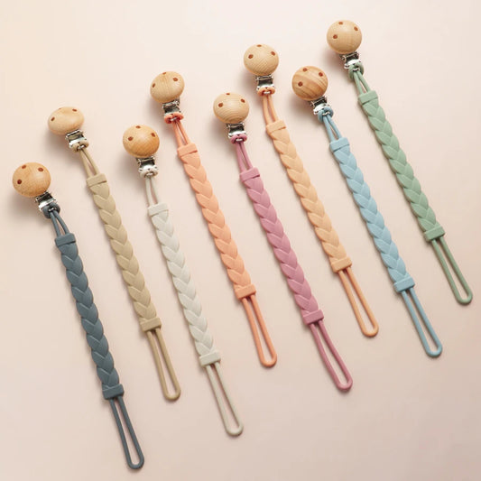 Baby Teether Silicone Pacifier Chain