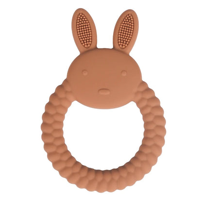 Baby Silicone Teether Cartoon Rabbit