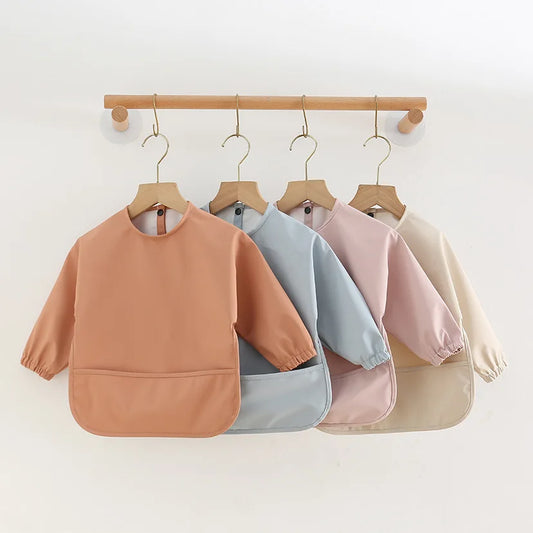 Long Sleeves Feeding Bibs