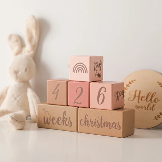 Wooden Milestone Blocks