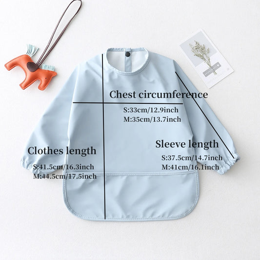 Long Sleeves Feeding Bibs
